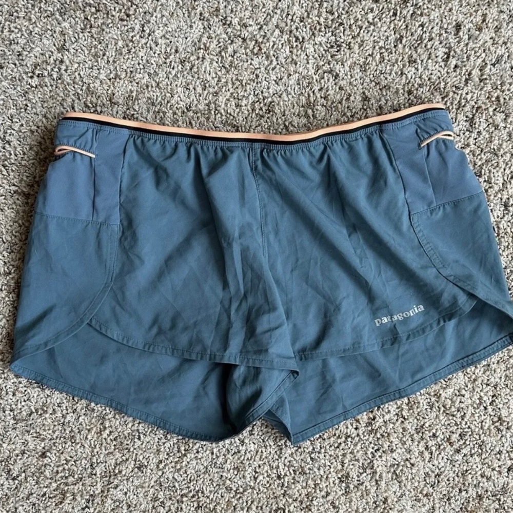 PATAGONIA ATHLETIC 3 in INSEAM SHORTS W/ UNDERLINING SMALL EXCELLENT